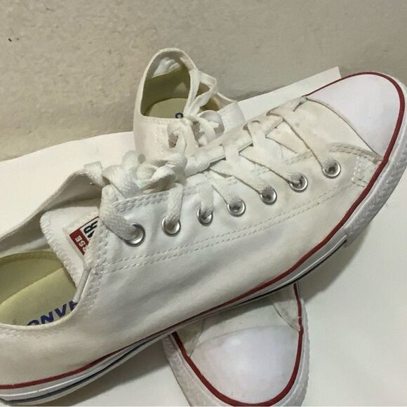 Converse Chuck Taylor All Star Low Top - Optical White Men's Sz 13 Shoes M7652 - Picture 4 of 11